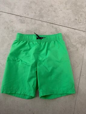 Old Navy Bright Green Elastic Swim Shorts